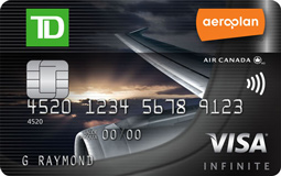 Carte Visa Infinite TD Aéroplan