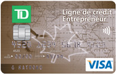 Image de Carte Visa TD Ligne de crédit Entrepreneur