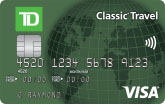 TD Classic Travel Visa Card