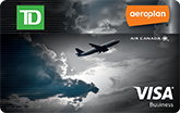 Carte Visa* Affaires TD MD AéroplanMD