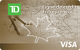 Carte Visa* TD Ligne de crédit EntrepreneurMD