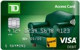Your TD Access Card’s 16-digit number