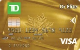Carte Visa TD Or Élite