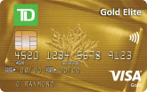 TD Gold Elite Visa Card