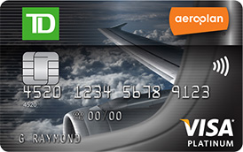 TD Aeroplan Visa Platinum Card