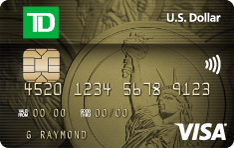 TD U.S. Dollar Visa* Card