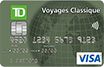 Carte Visa TD Classique Voyages